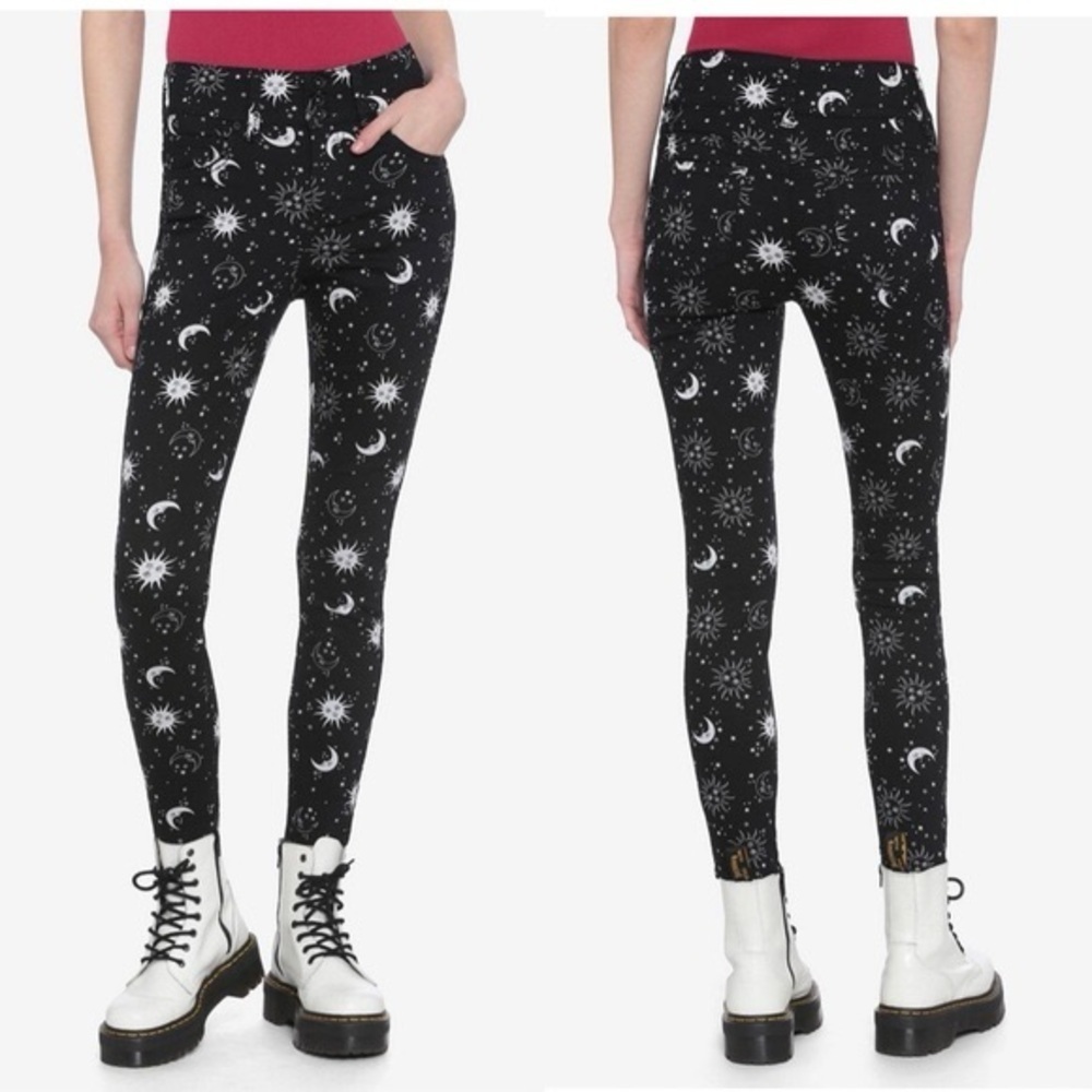 Women's high rise super skinny jeans